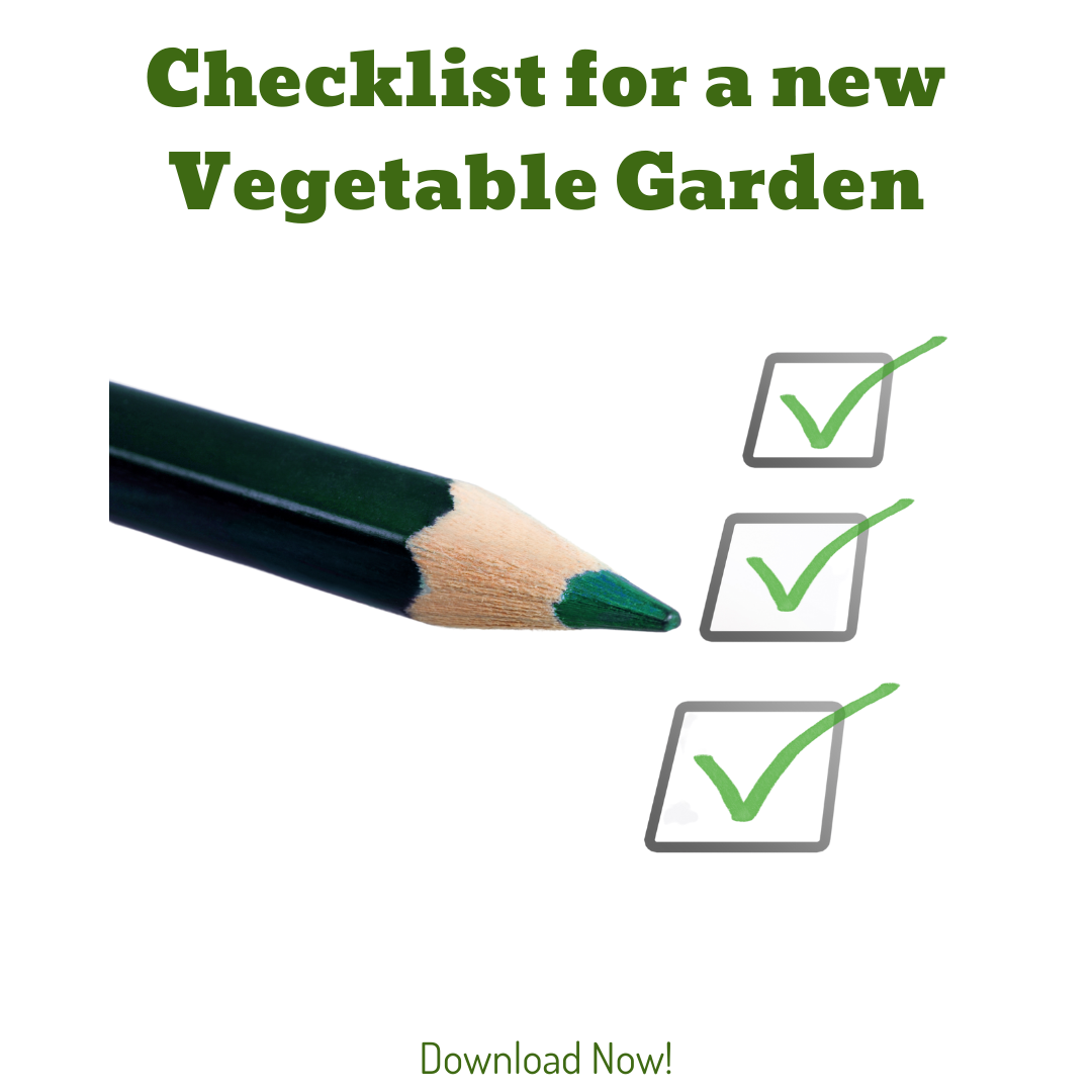 New Vege Garden Checklist